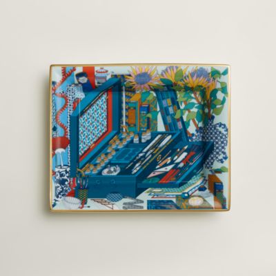 Les Tresors d'un Artiste change tray - Brown | Hermès Macau SAR